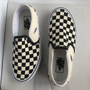 Vans Asher Checkerboard slip on sneaker